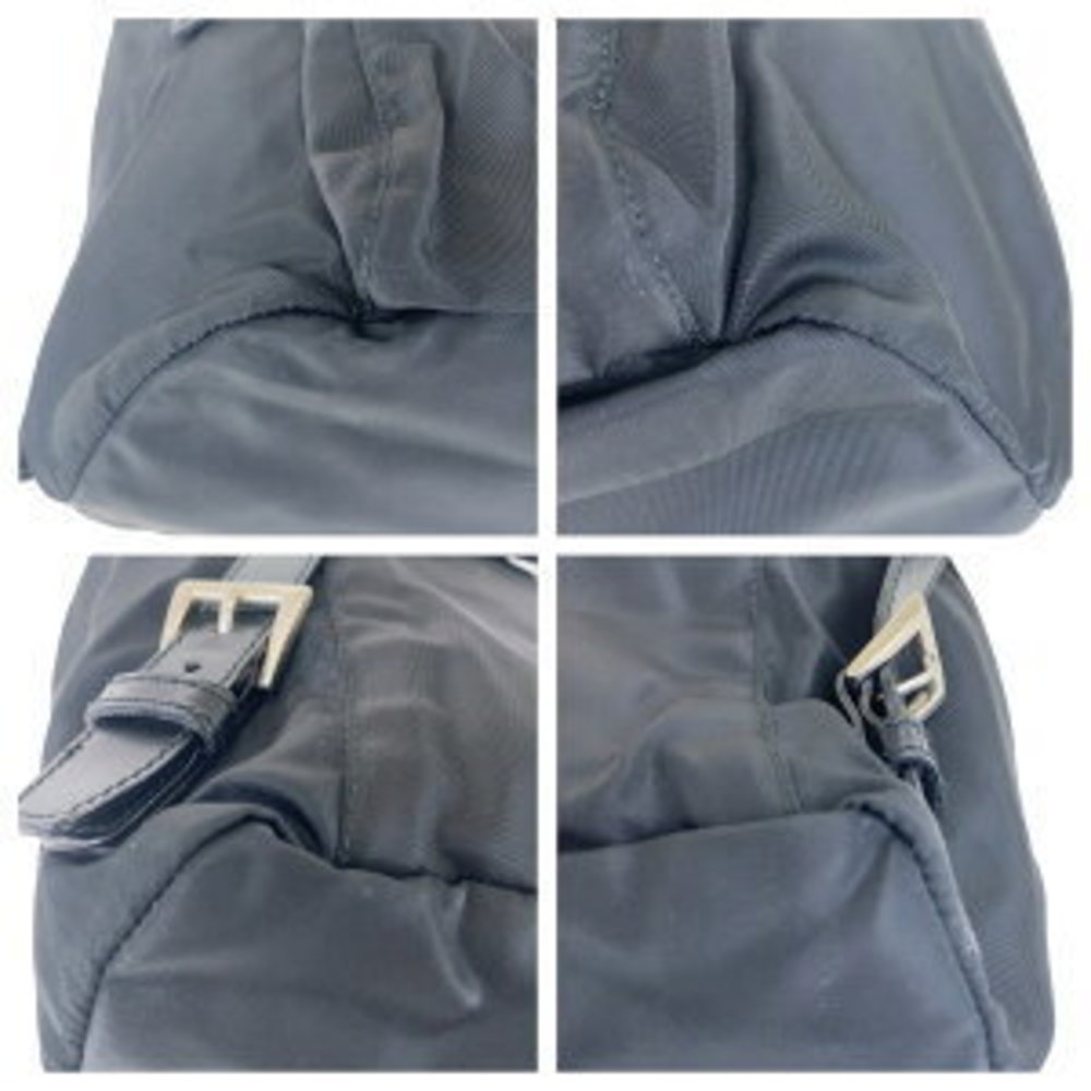 Prada Backpack Triangular Tessuto Black Nylon - image 3